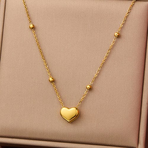 Cute Heart Dots Anti Tarnish Necklace
