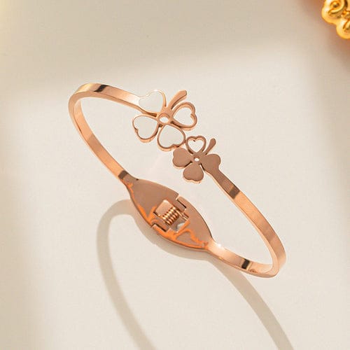 Flowerly Stainless Steel Bracelet