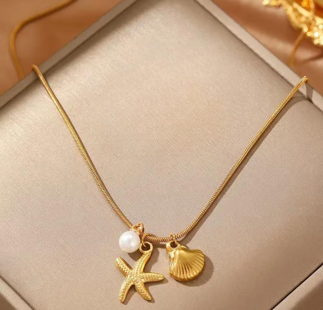 Sea Shore Anti Tarnish Necklace