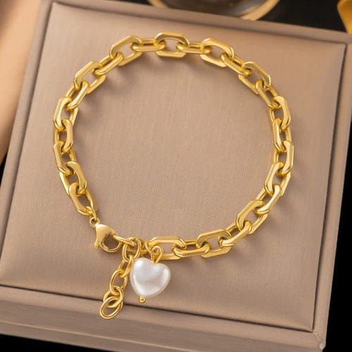 New Pearl Chain Anti Tarnish Bracelet