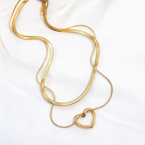 Charm Heart Anti Tarnish Necklace