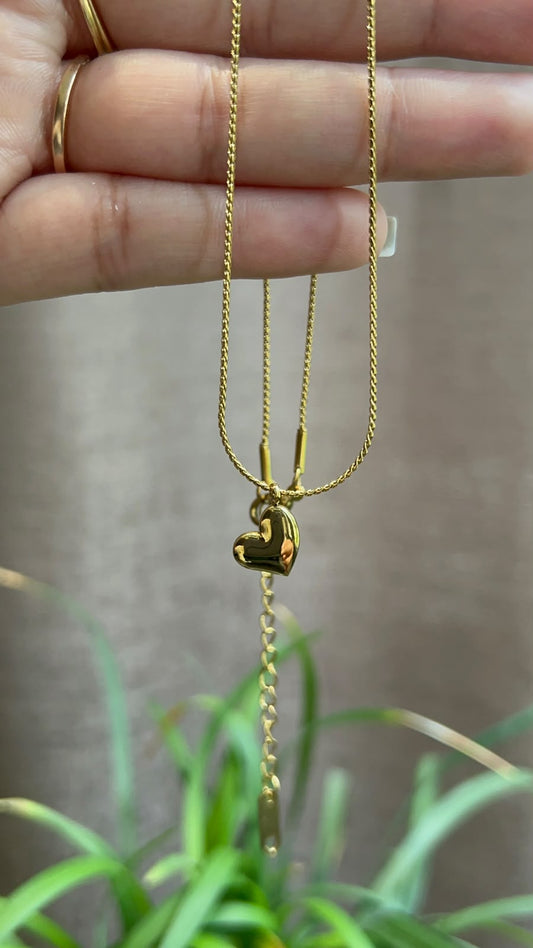 Soul Heart Anti Tarnish Necklace