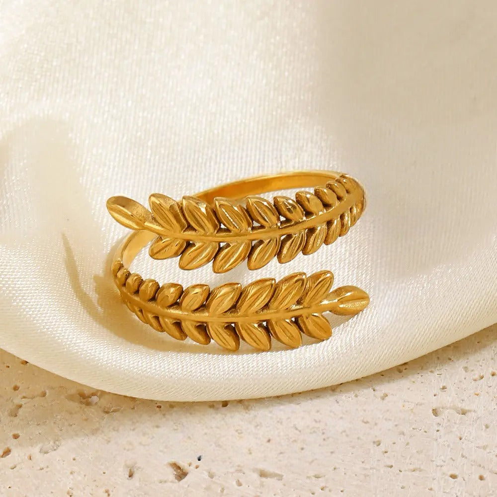 The Bliss Anti Tarnish Adjustable Ring