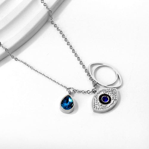 Evil Eye Anti Tarnish Necklace