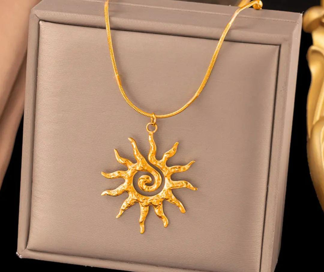 Sunny Sun Anti-Tarnish Necklace