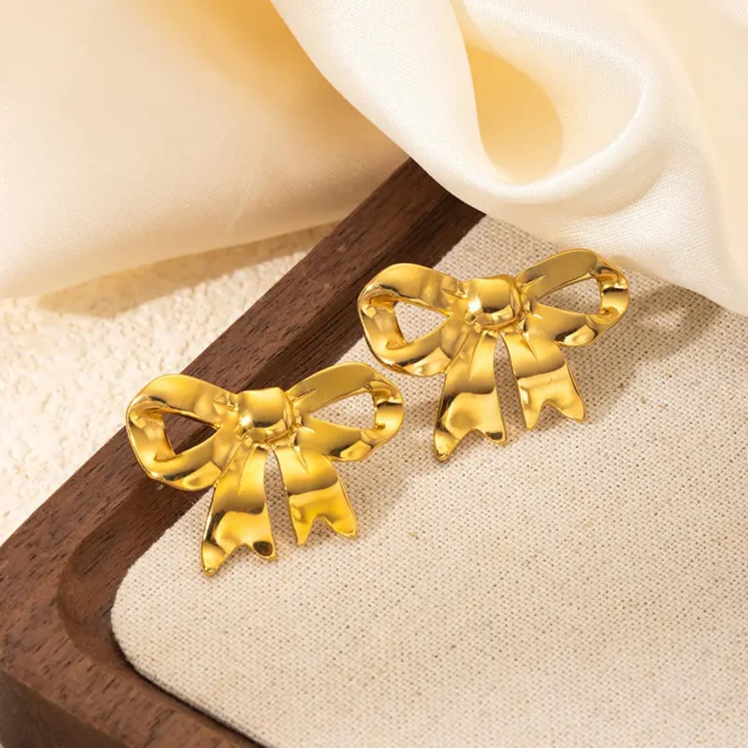 Most Viral Bow Anti Tarnish Earings