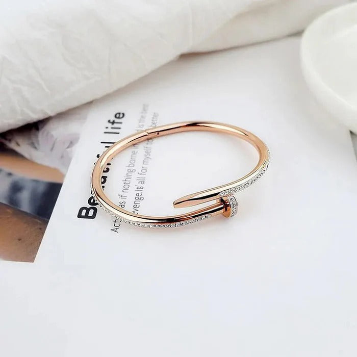 Simply AD Studded Nail Bracelet
