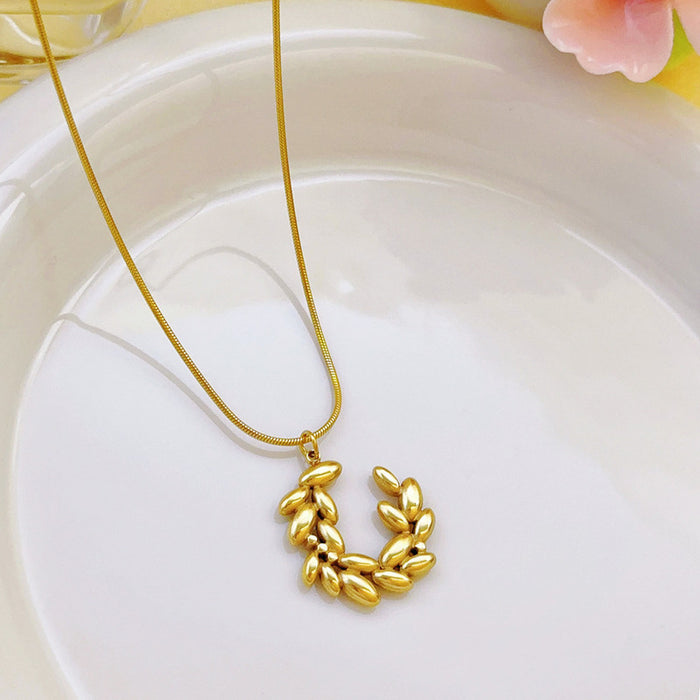 Crescent Moon Themed Anti Tarnish Necklace