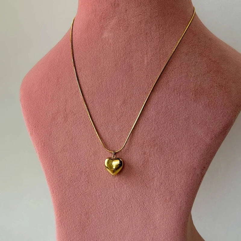 Love Yaa Heart Anti Tarnish Necklace