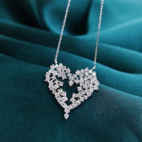 Silver Heart Anti-Tarnish Necklace