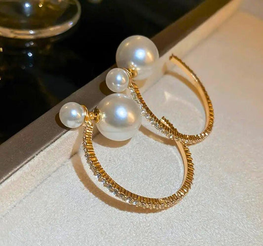 Aura Circle Korean Earing