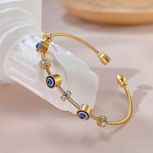 Evil Eye Anti Tarnish Bracelet