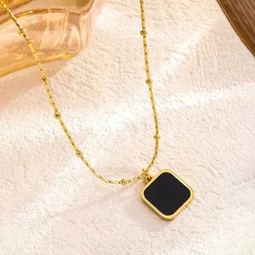 Black Anti Tranish Necklace