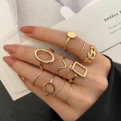 Glow Up Rings Combo Set