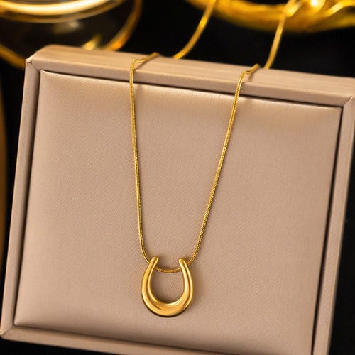 Oval Anti Tarnish Necklace