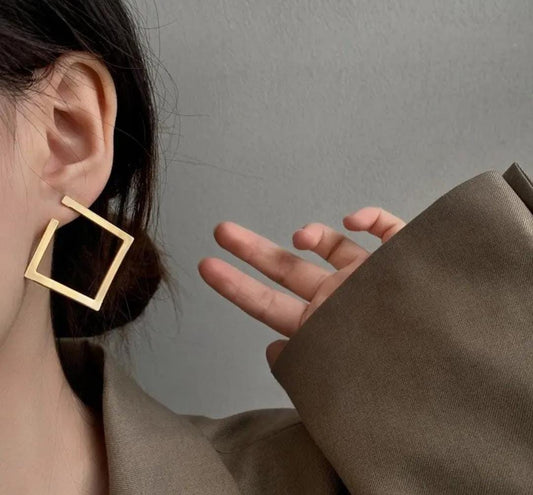 Golden Diamond Korean Earing