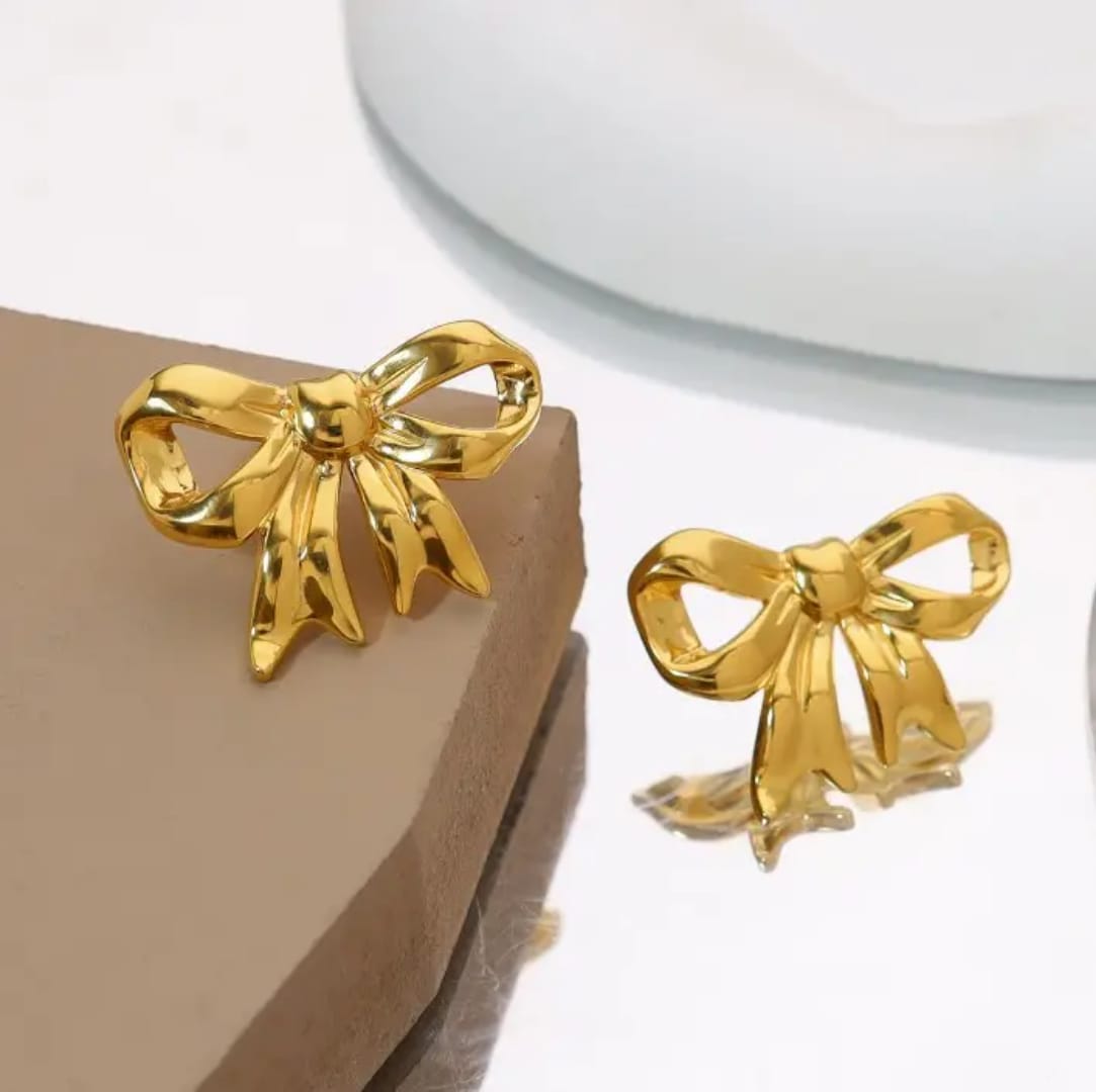 Most Viral Bow Anti Tarnish Earings