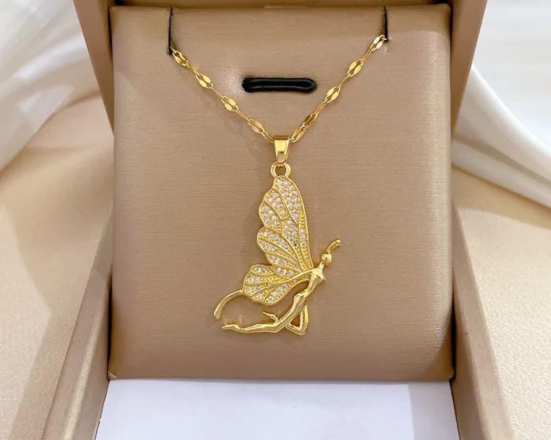 The Elegant Butterfly Anti Tarnish Necklace