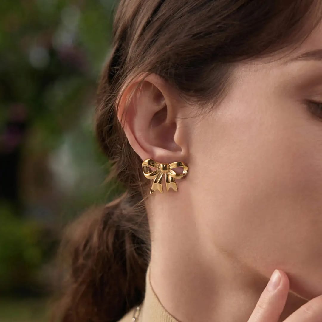 Most Viral Bow Anti Tarnish Earings