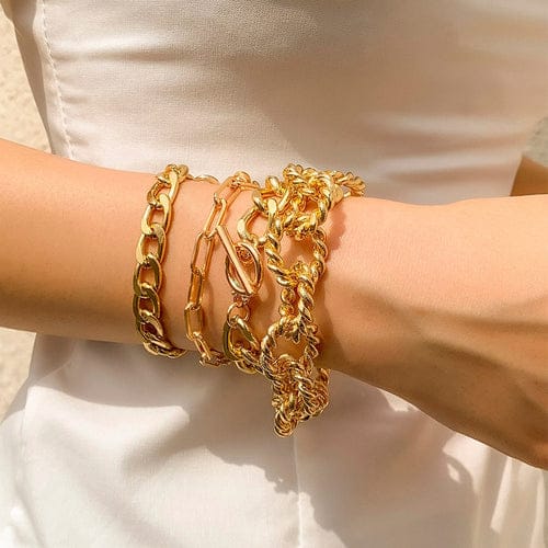 Golden Glow Bracelet Combo