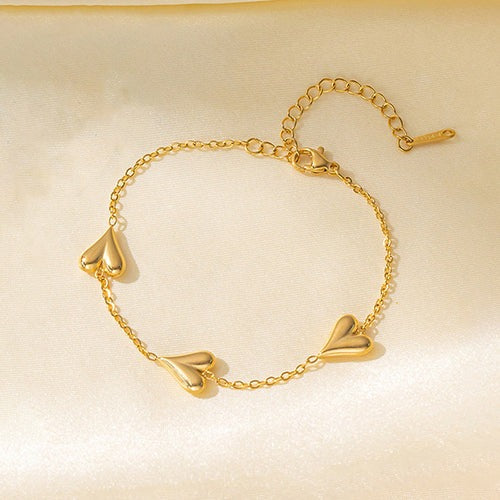 All Hearty Heart Anti Tarnish Bracelet