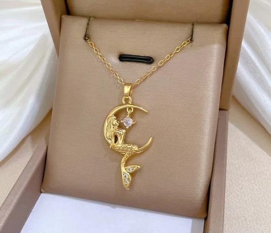 The Mermaid Anti Tarnish Necklace