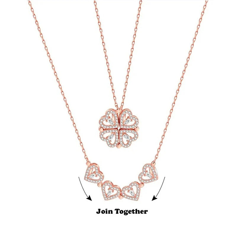 Just Together Heart Anti Tarnish Necklace