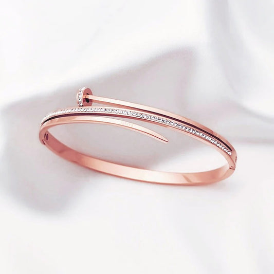 Nail Charm AD Studded Bracelet