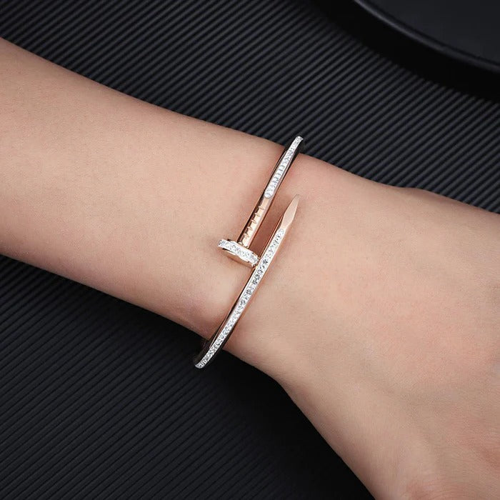 Simply AD Studded Nail Bracelet