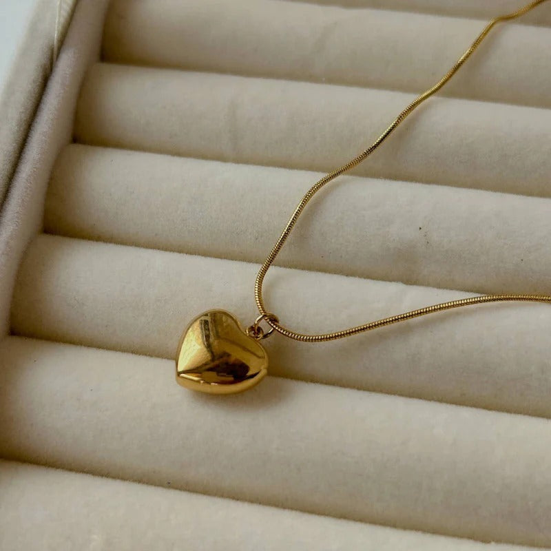 Love Yaa  Heart Anti Tarnish Necklace