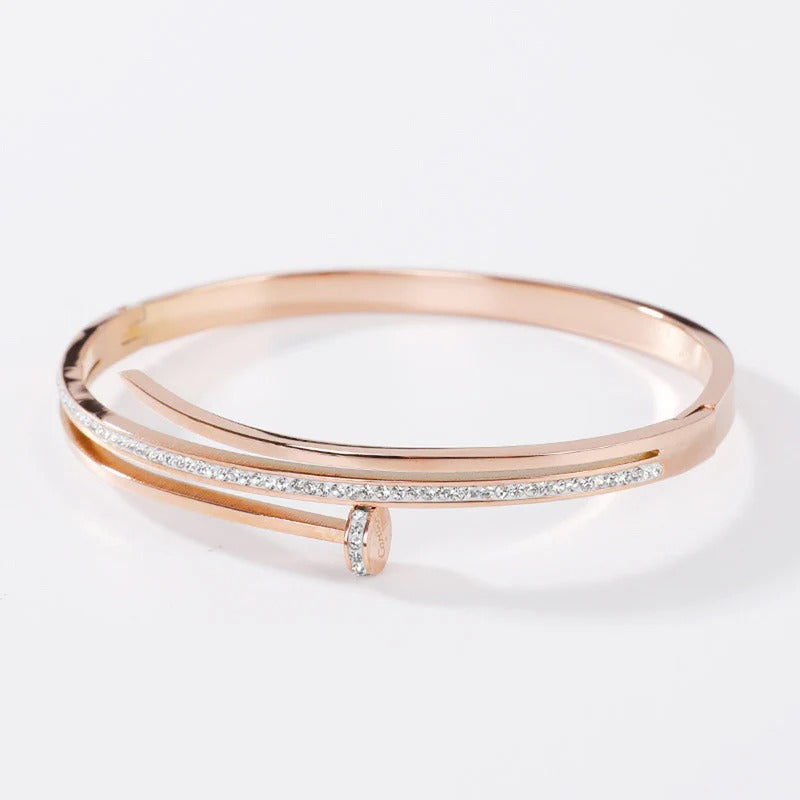 Nail Charm AD Studded Bracelet