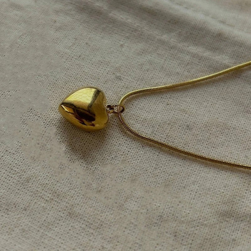 Love Yaa  Heart Anti Tarnish Necklace