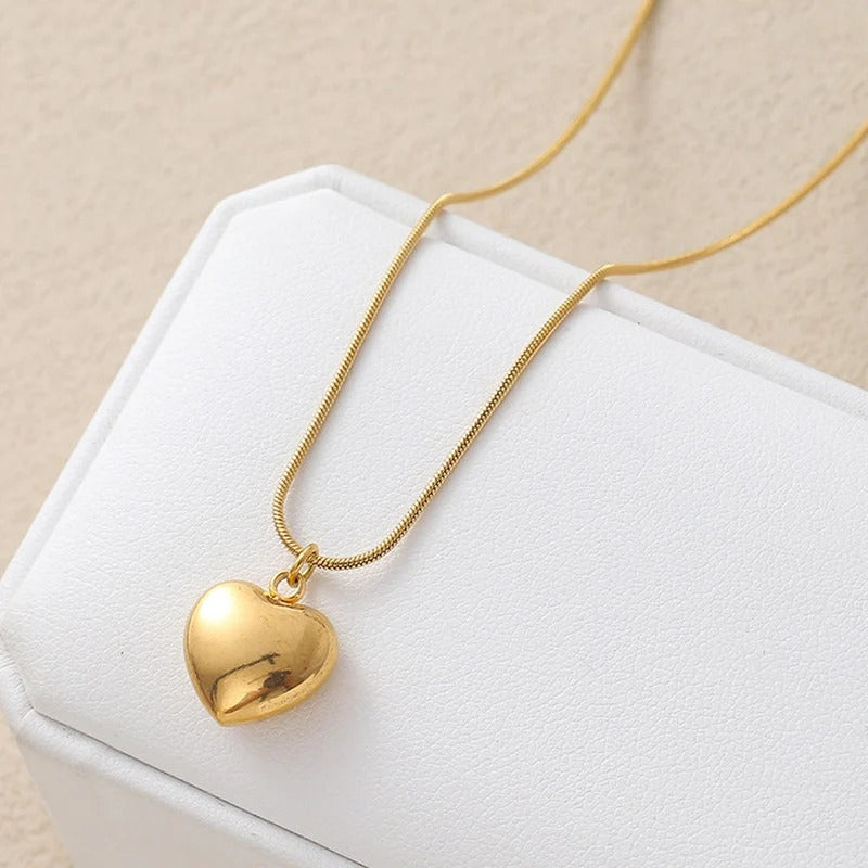 Love Yaa  Heart Anti Tarnish Necklace