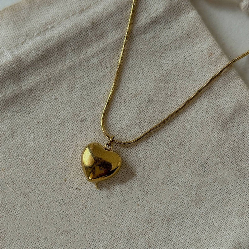 Love Yaa  Heart Anti Tarnish Necklace