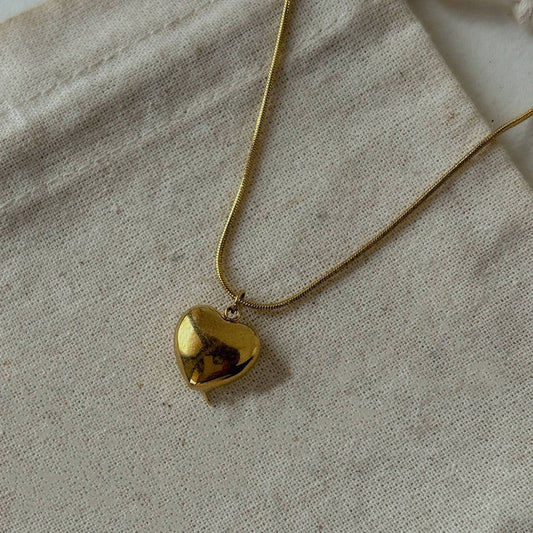 Love Yaa  Heart Anti Tarnish Necklace